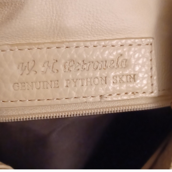 Genuine Python Snake Skin Shoulder Bag - Picture 3 of 7